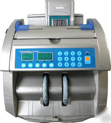 New bank bill counter usd/eu money counterfeit detector 