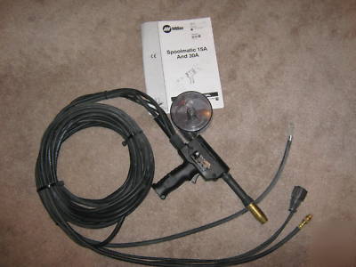 New *brand * miller spoolmatic 15A air cooled spool gun 