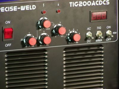 Parkermp squarewave 200A acdc tig stick welds aluminum 