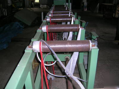 Grecon outfeed conveyor sawmill woodworking machine