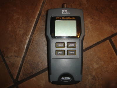 Ideal vdv multimedia voice, data and video tester