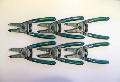 New lot of 6 greenlee tools 1916 wire stripper / cutter