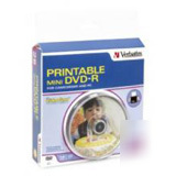 Verbatim 95238-mini dvd-r 1.4G 25PK - w/ 2 yr warranty 