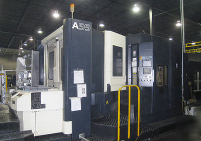#10392 - makino A99 cnc horizontal machining center