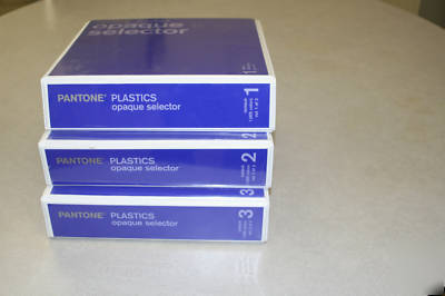 Pantone plastics opaque selector 1005 - complete set