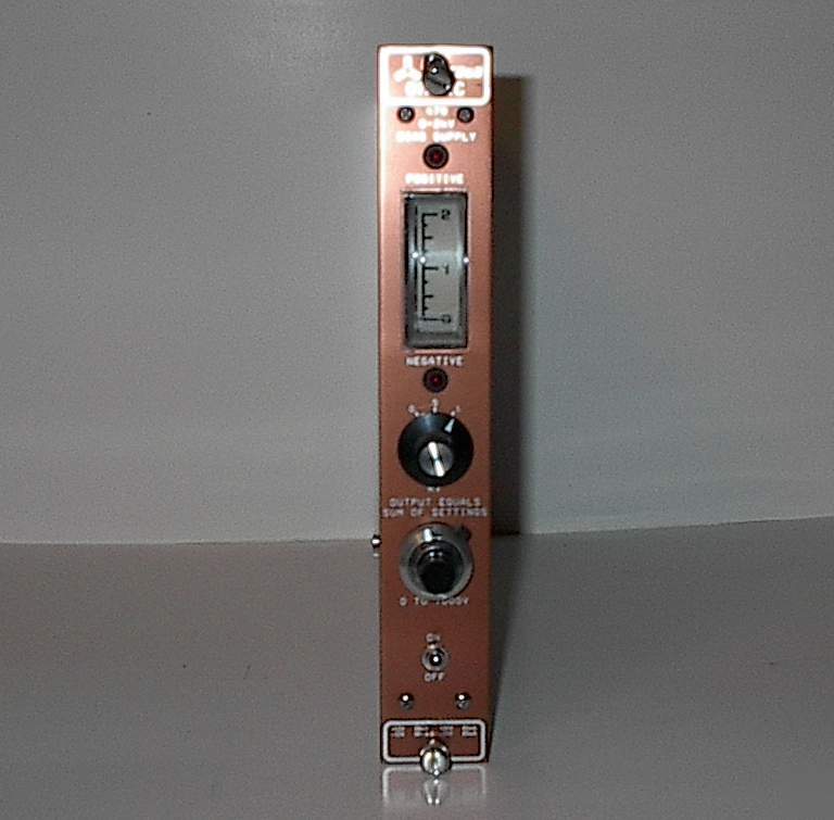 Ortec (model 478) 2 kv bias voltage supply nin module