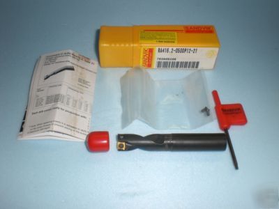 Sandvik u drill .500 dia RA416.2-0500P12-21 lcmx insert