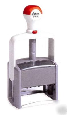 Shiny E918 custom make self inking dater date stamp