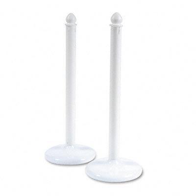 Tatco 12000 - crowd control stanchions, plastic, 14 x 3