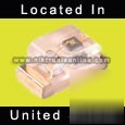 50 x ultra bright yellow 0603 smd leds smt led 160MCD
