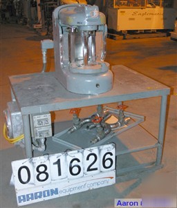 Used: j h day single motion pony mixer, model oa. 304 s