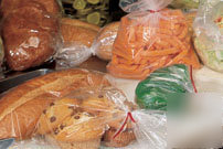 100 clear plastic poly bags - 7 x 3 x 16 - 1 mil