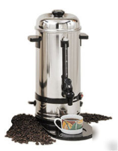 New 35 cup stainless steel commercial coffee maker/brew
