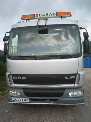 Scarab merlin 12 tonne road sweeper daf LF45.170