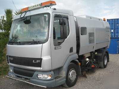 Scarab merlin 12 tonne road sweeper daf LF45.170