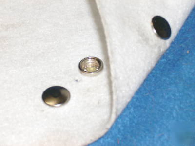 Pair of industrial automatic feed snap presses 