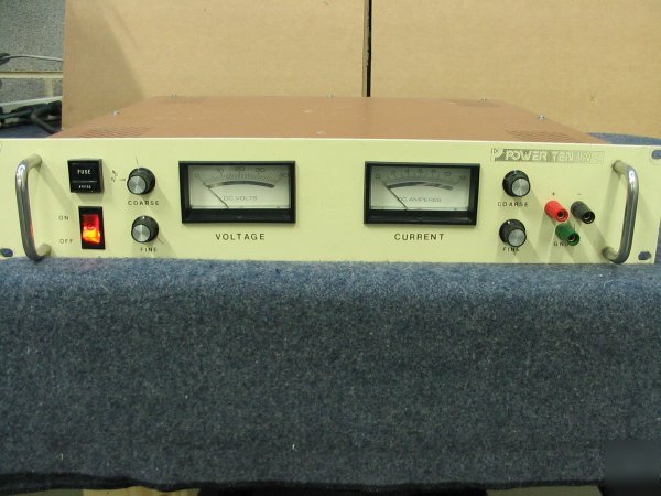 Power ten inc. model 3100-3610 dc power supply ps