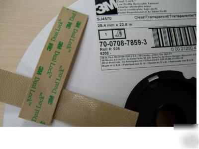 3M SJ4570 dual lock 1â€ x 25YD roll - instead of velcro