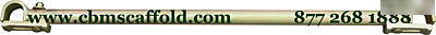 New 50 10' galvanized horizontal gooser for scaffolding
