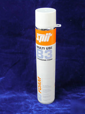 12 x spit (750ML) cans of expanding hand foam (B3)