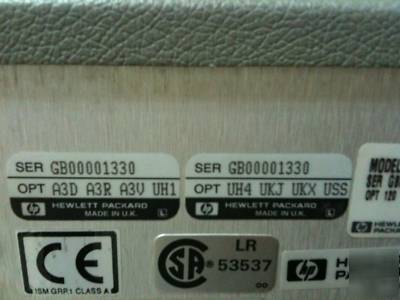 Nib hp agilent 37717C , om er 717 with opts