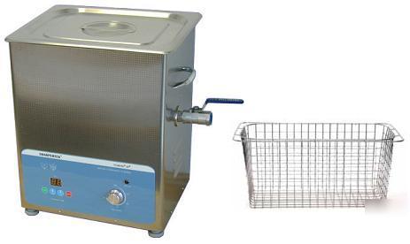 Sharpertek digital 2.7 gallon ultrasonic heated cleaner