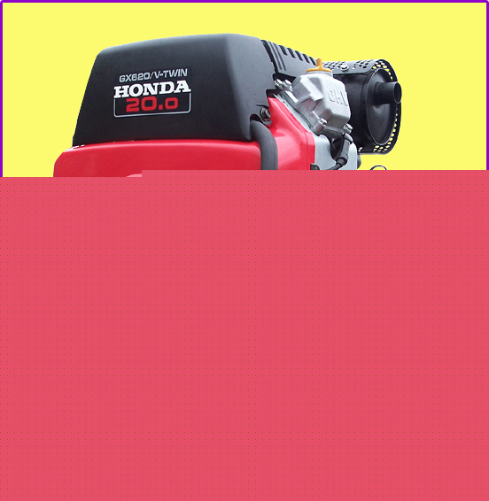 Honda powered 13,750 watt propane/natural gas generator