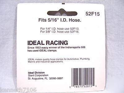 New ideal 52F15 fuel injection system hose clamps 5/16