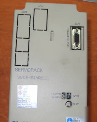 Yaskawa servopack sgdb-03ADM servo driver 230VAC