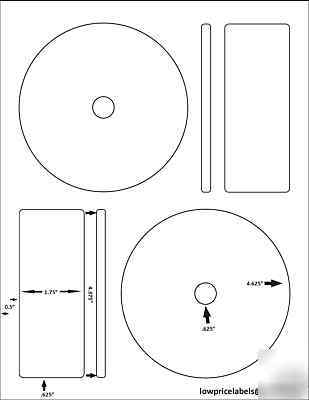 2000 cd/dvd labels matte laser memorex compatible