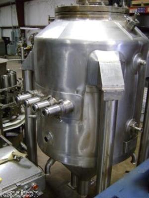 250 gallon stainless jacketed tank - reactor