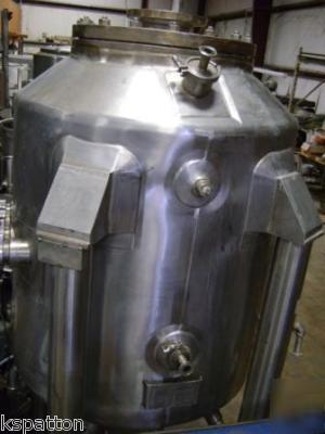 250 gallon stainless jacketed tank - reactor