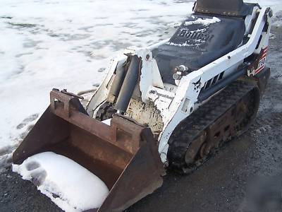 Bobcat MT50 diesel mini skid steer tractor loader...