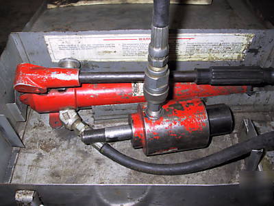 Ridgid greenlee hydraulic slugbuster knockout punch set