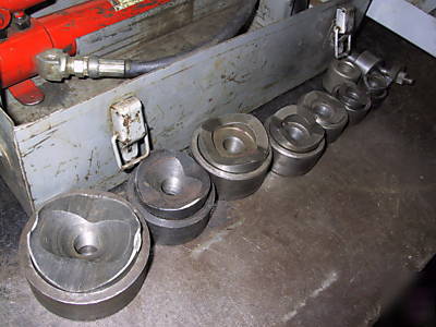 Ridgid greenlee hydraulic slugbuster knockout punch set