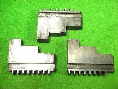 3 lathe chuck step top jaw jaws v 15 4