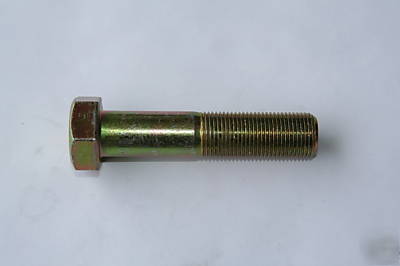  3/8-24 hex hd c/s grade 8 zinc yellow