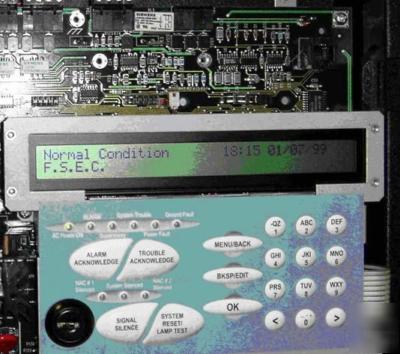 Gamewell-fci 7100-2UD addressable fire alarm panel