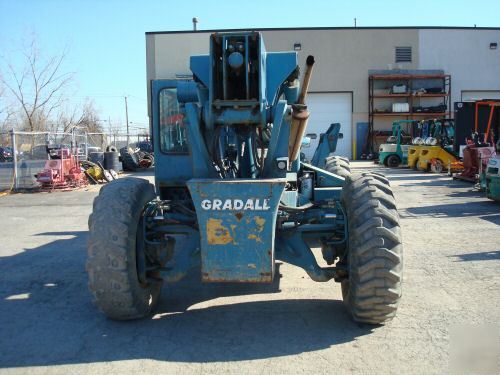 Gradall 534 c-10 forklift 40' 10K outriggers, cab 