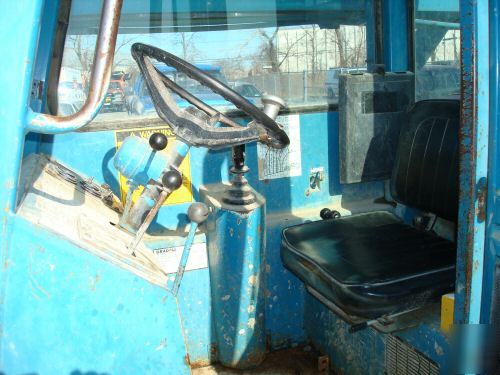 Gradall 534 c-10 forklift 40' 10K outriggers, cab 