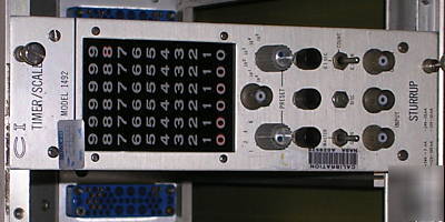 Canberra 1492/1492D timer/scaler nim module, sturrup
