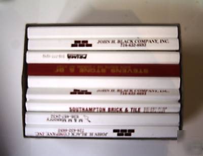 One case (10 gross) red lead carpenter pencils