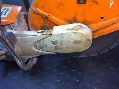 Stihl concrete saw ts 400 runs strong ***no ***
