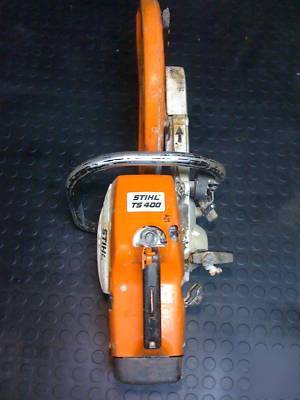 Stihl concrete saw ts 400 runs strong ***no ***