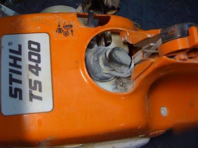 Stihl concrete saw ts 400 runs strong ***no ***