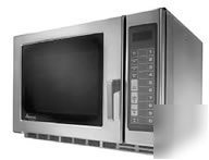 Amana commercial microwave 1.2 cu ft stainless 1200 w