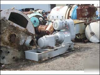 1400 gal mixing kettle, jktd, 15 hp, variable s...