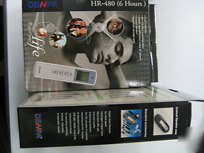 Digital voice recorder denpa hr-480 (6 hours recording)