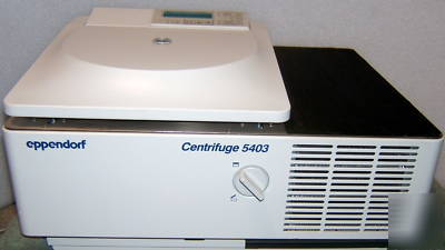 New eppendorf 5403 refrigerated centrifuge warranty