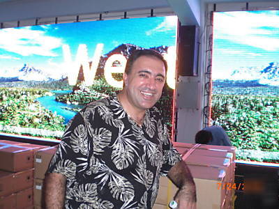 Outdoor color led signs advertising lighted billboards 